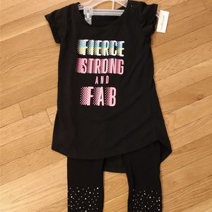 NEW Girls 2 Piece Outfit Size 7/8